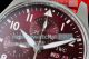 BLS Swiss Clone IWC Schaffhausen Pilot's 41mm Burgundy 7750 Chronograph Watch (3)_th.jpg
